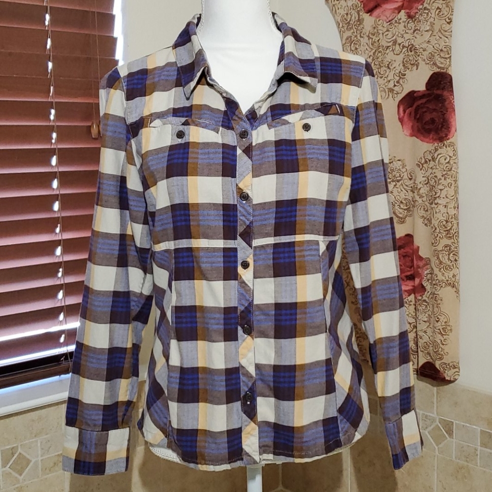 Cotton Plaid Flannel by Columbia